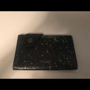Henri Bendel Large Speckled Passport Wallet